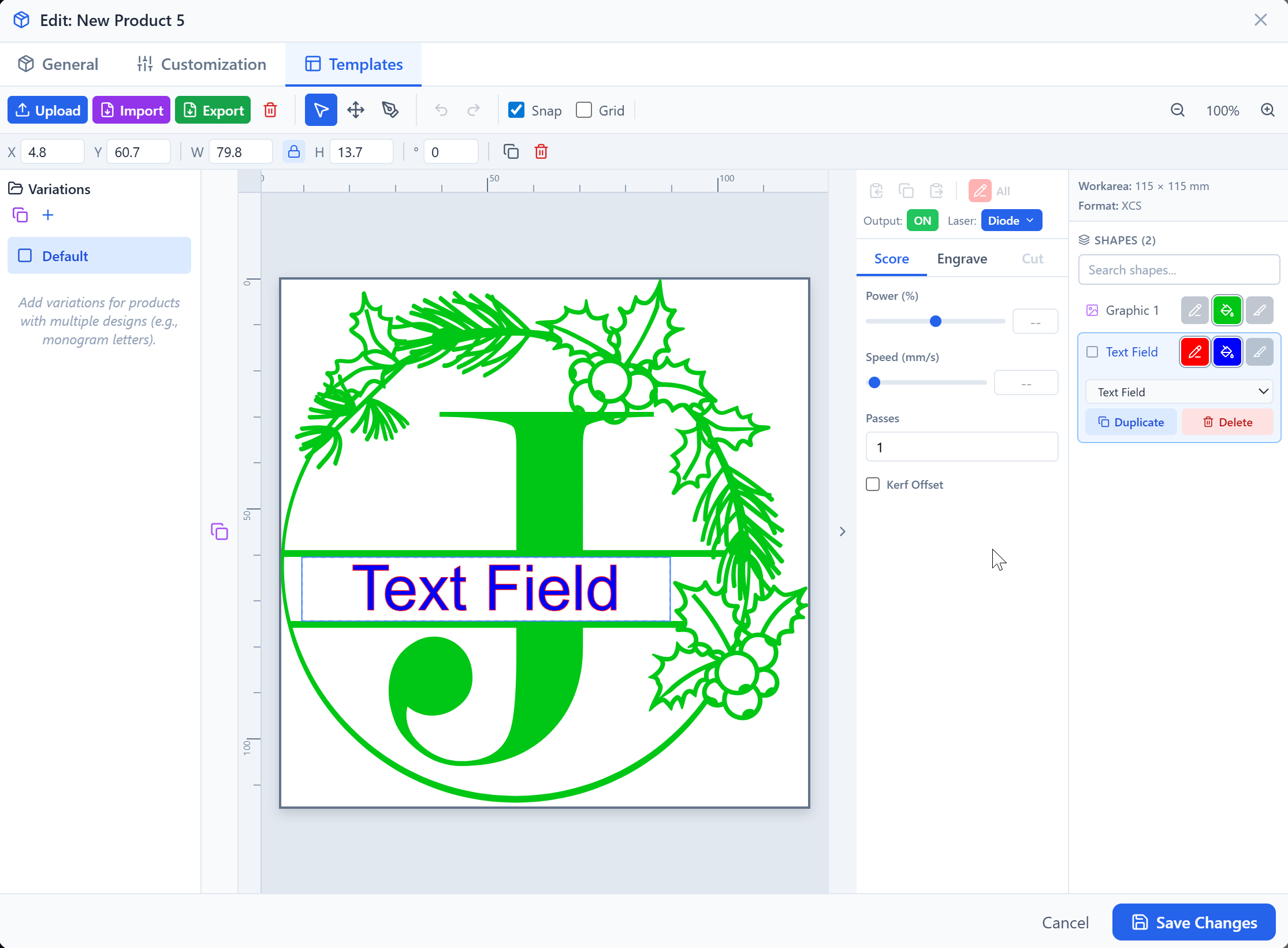 Powerful Template Management.